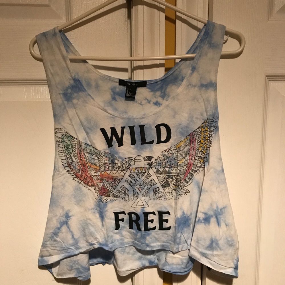 Tie dye Crop top